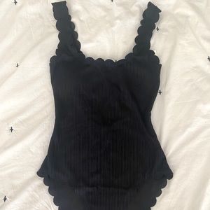 NWT Aerie Scalloped One Piece